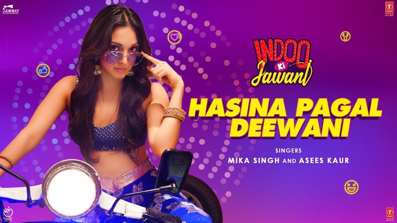 Hasina Pagal Deewani Video Song – Indoo Ki Jawani (2020) Ft. Aditya Seal & Kiara Advani HD