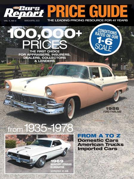 Old Cars Report Price Guide - March/April 2022