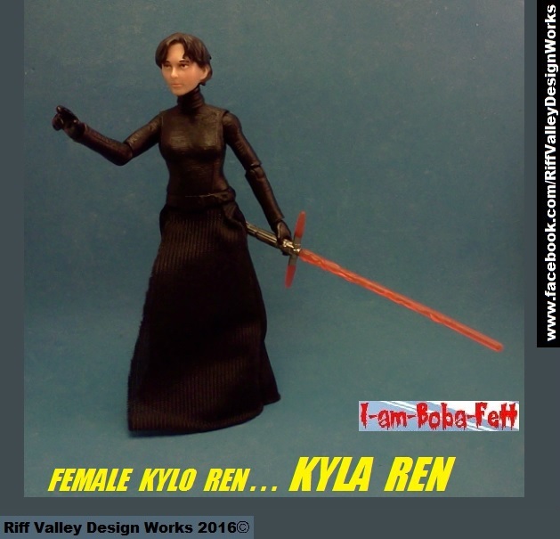 custom female kylo ren kyla ren B