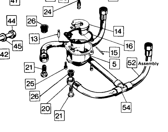 Leaking fuel line at carb