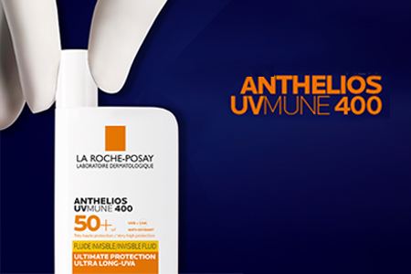 La Roche-Posay Anthelios SPF 50+ uvmune 400 флуид за лице 50 мл 797597