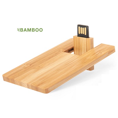 Tarjeta USB Bambú Tarjeta USB Bambú