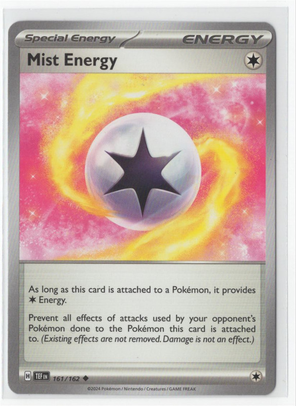 Pokemon Temporal Forces - 161/162 Mist Energy - Picture 1 of 1