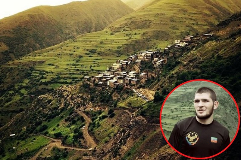 Хабиб Нурмагомедов отваря зала в родното си село