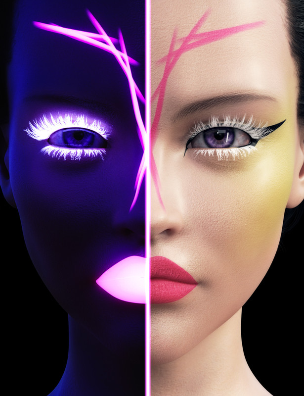 Ultra Bright Makeup for Genesis 8 Female Ultra Bright Makeup for Genesis 8 Female