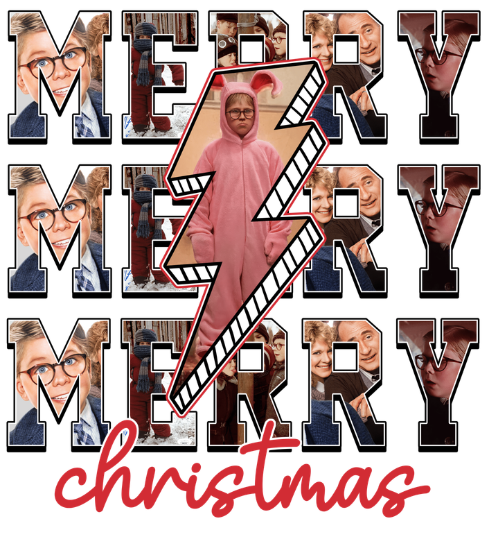 OR 6112024 NHUY Retro Lightning Bott Merry Christmas A Christmas Story