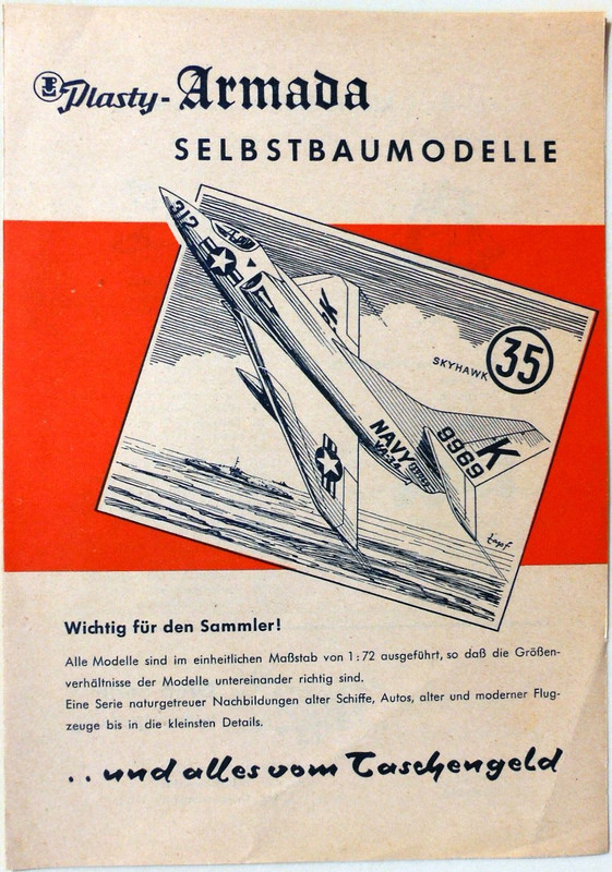 Plasty Armada Leaflet 1959