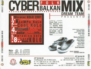 Dream Team - 2001 - Cyber Folk Balkan Mix  (FLAC) Back