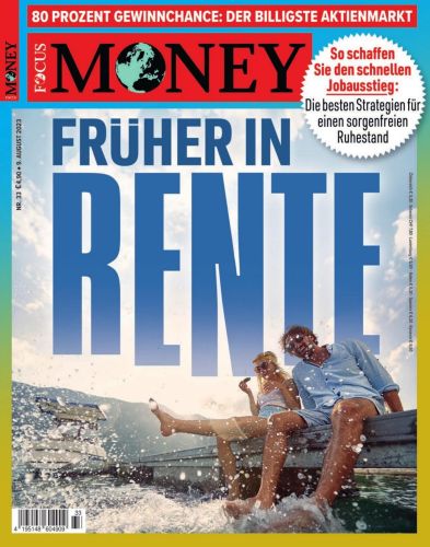 Focus Money Finanzmagazin No 33 vom 09  August 2023