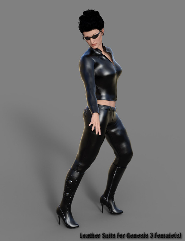 Leather Suits for Genesis 3 Female(s) Leather Suits for Genesis 3 Female(s)