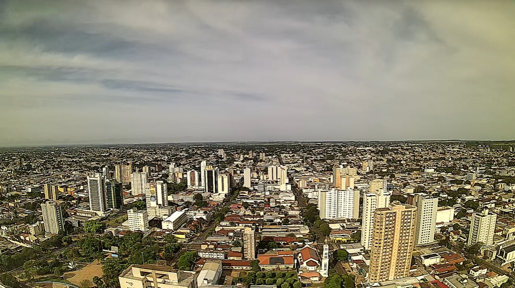 Campo Grande nesta manhã de sexta-feira