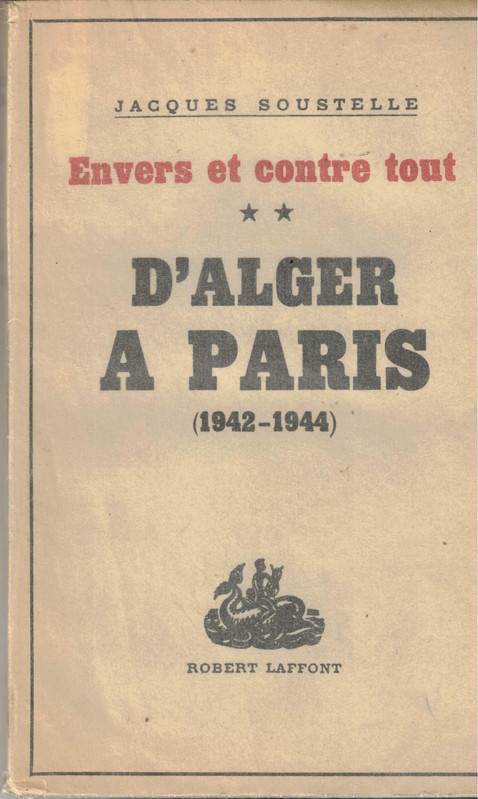 D'Alger A Paris 1942-1944