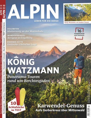 Cover: Alpin Das Bergmagazin Oktober No 10 2022