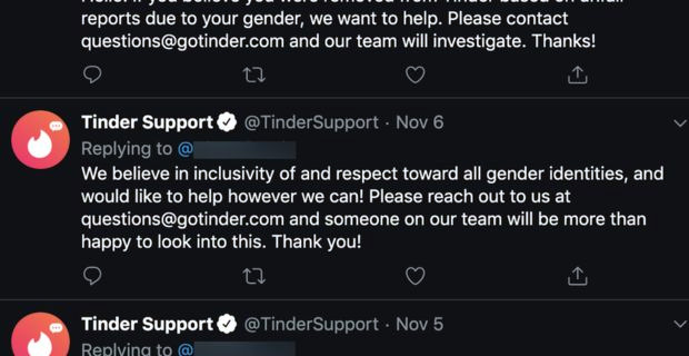 Tinder making changes to improve treatment of transgender people on its app
