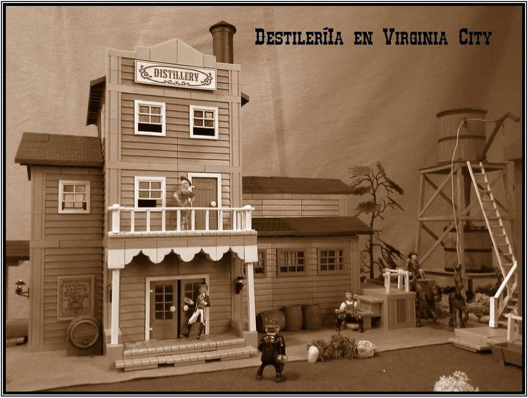 Destilería en Virginia City