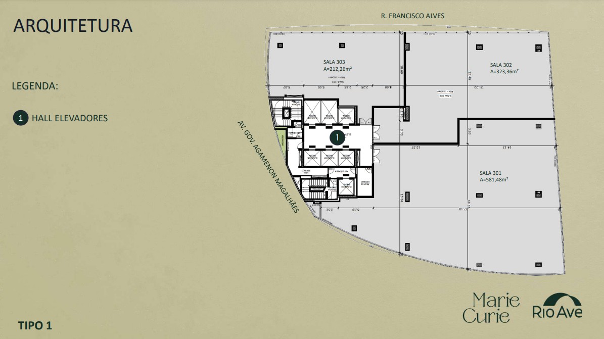 Planta Baixa Arquitetura Tipo 1