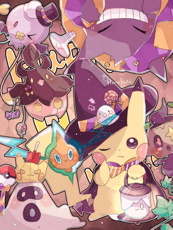 pikachu-rotom-gengar-litwick-drifloon-an
