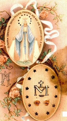 Fra le braccia della bella Signora  dans Apparizioni mariane e santuari Medaglia-miracolosa