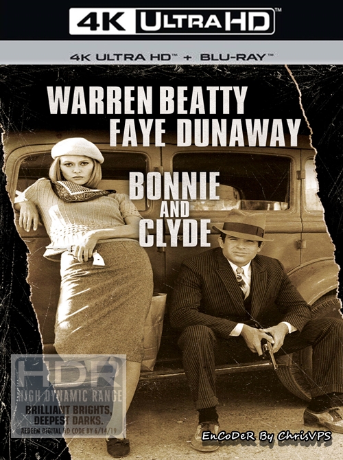 Bonnie i Clyde / Bonnie and Clyde (1967) MULTI.HDR.2160p.BDRemux.PCM.AC3-ChrisVPS / LEKTOR i NAPISY