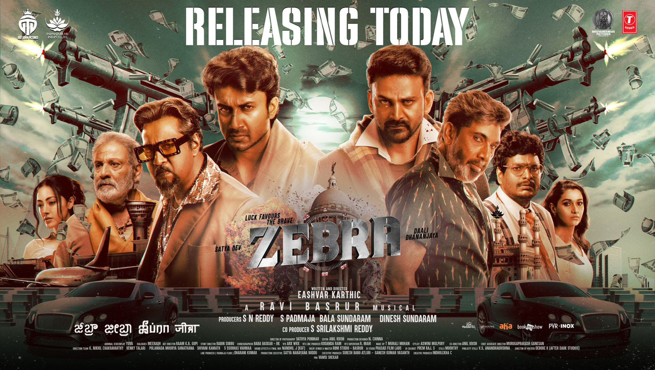 Zebra (2024) Hindi Dubbed ORG