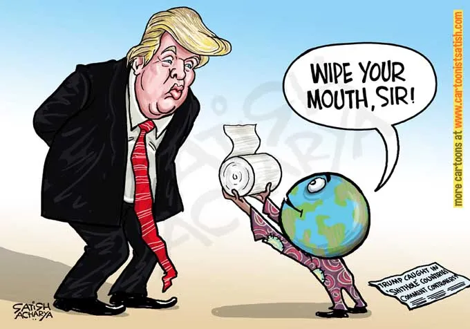 The Impact of Trump Cartoons