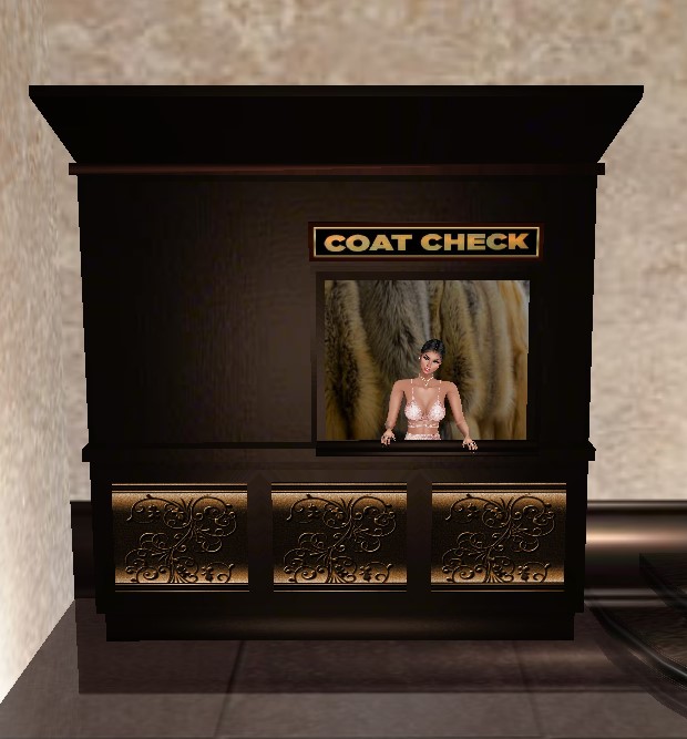 Coat-Check-Booth