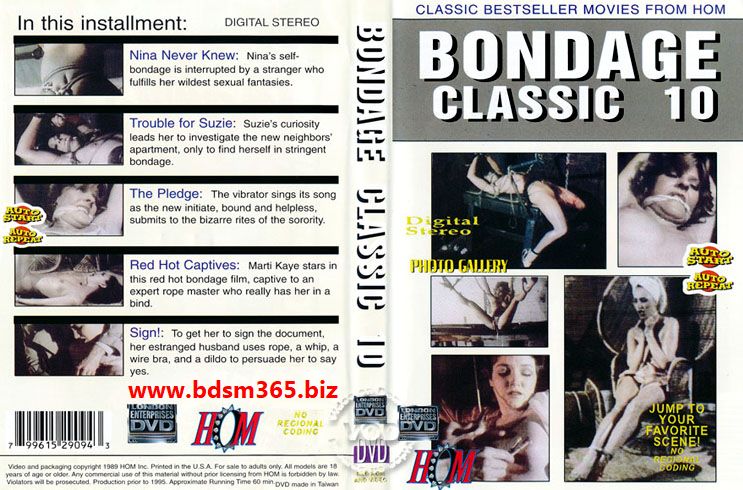 HOM - Bondage Classics 10 DVD