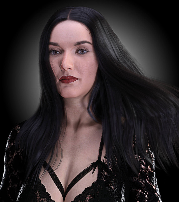Mortician Character Morph for G8F