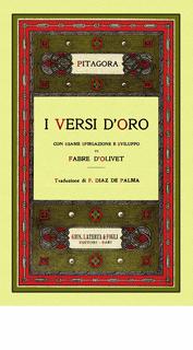 Pitagora - I versi d'oro. Con esame, spiegazione e sviluppo di Fabre D'Olivet (1931)