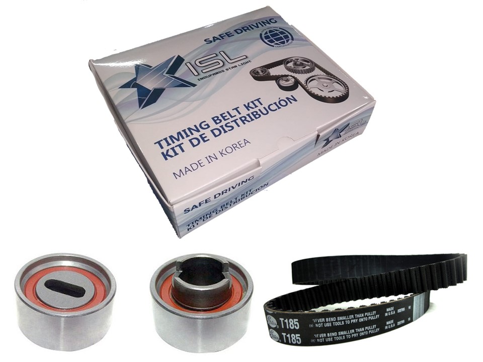 KIT15 kit distribucion mz allegro 1.3 (gt20040+t185) tensor gmb y correa gates - marca: isl.
