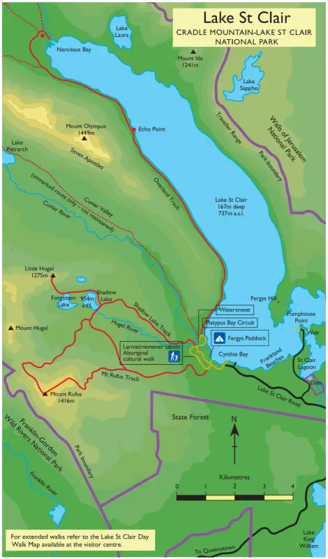 Lake St Clair National Park - Australia (II): Recorriendo Tasmania (1)
