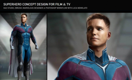 Gnomon – Superhero Concept Design for Film and TV with Luca Nemolato