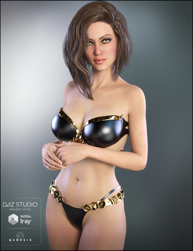 Charmer Outfit Textures 2024 - Free Daz 3D Models