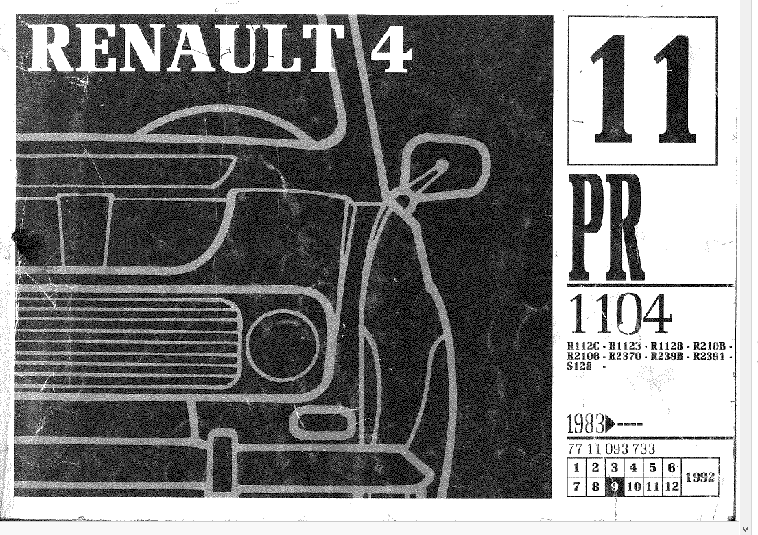 PR1104 4L de 83 à 92