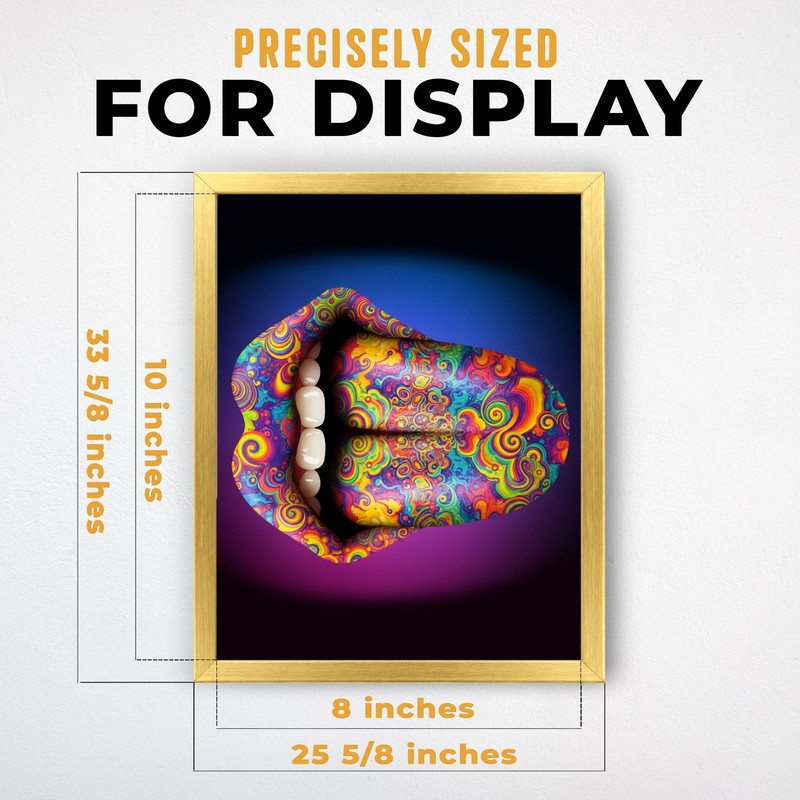 (IP002625C) Tongue Psychedelic ver 3