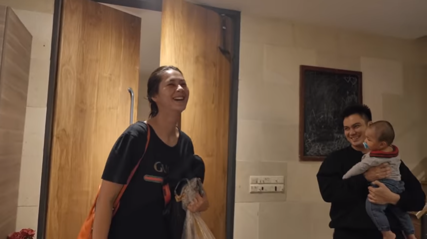Paula Verhoeven terkejut mendapat kejutan romantis dari Baim Wong