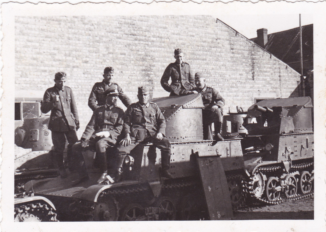 belgischer Panzer T 13 Sturmgeschütz   T 15 leic