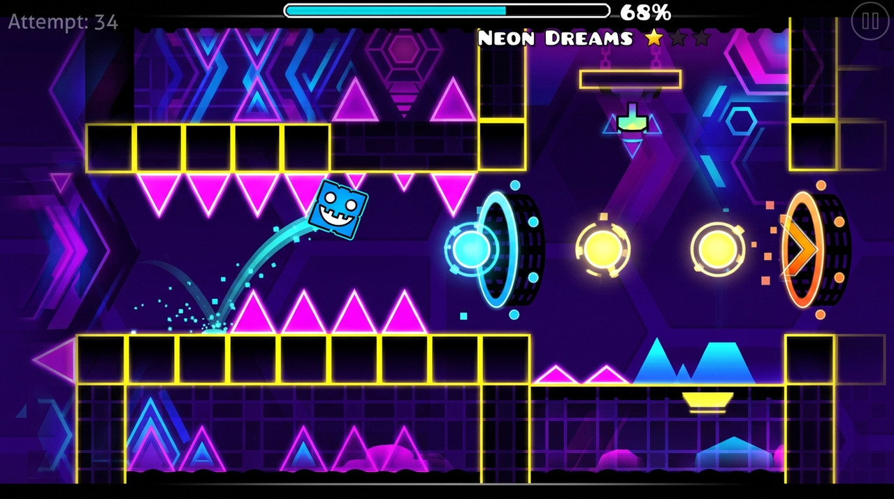 Geometry Dash Gameplay