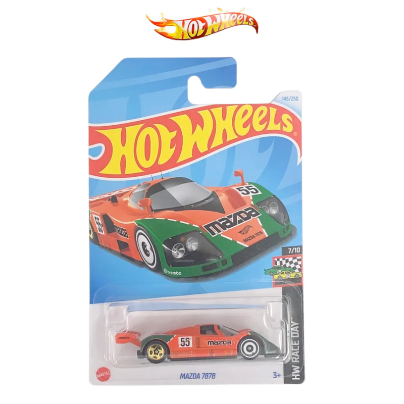 Hot Wheels Mazda 787B Orange Green 2024 Series HW RACE DAY Free