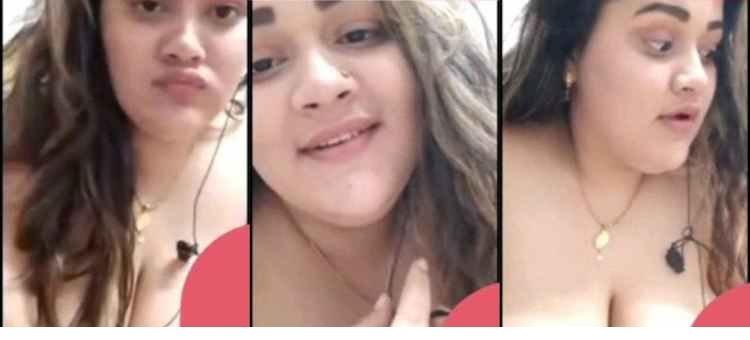 Hot indian chubby girl showing her big boobs on video call latest