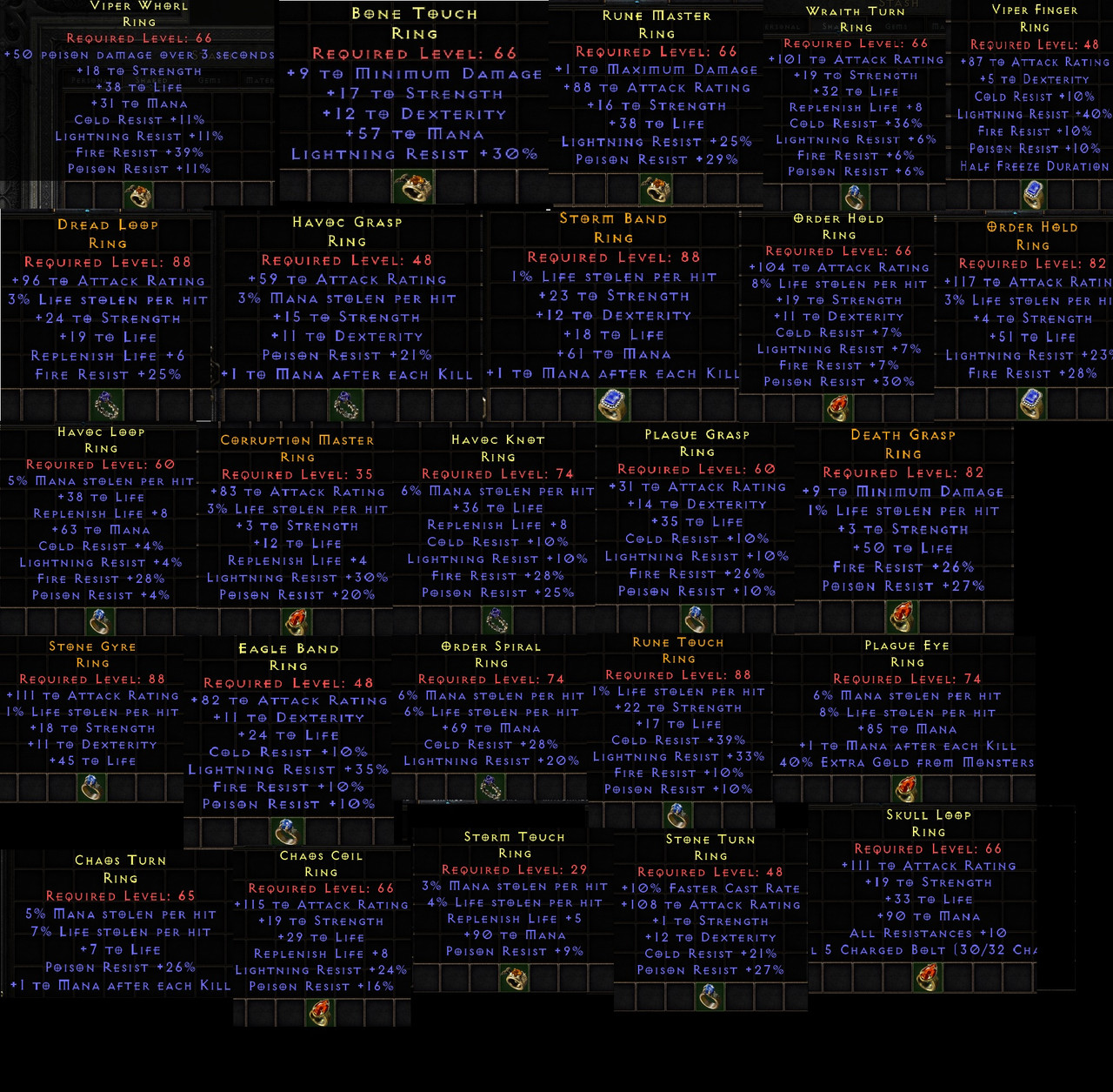 Rings final 1 melee