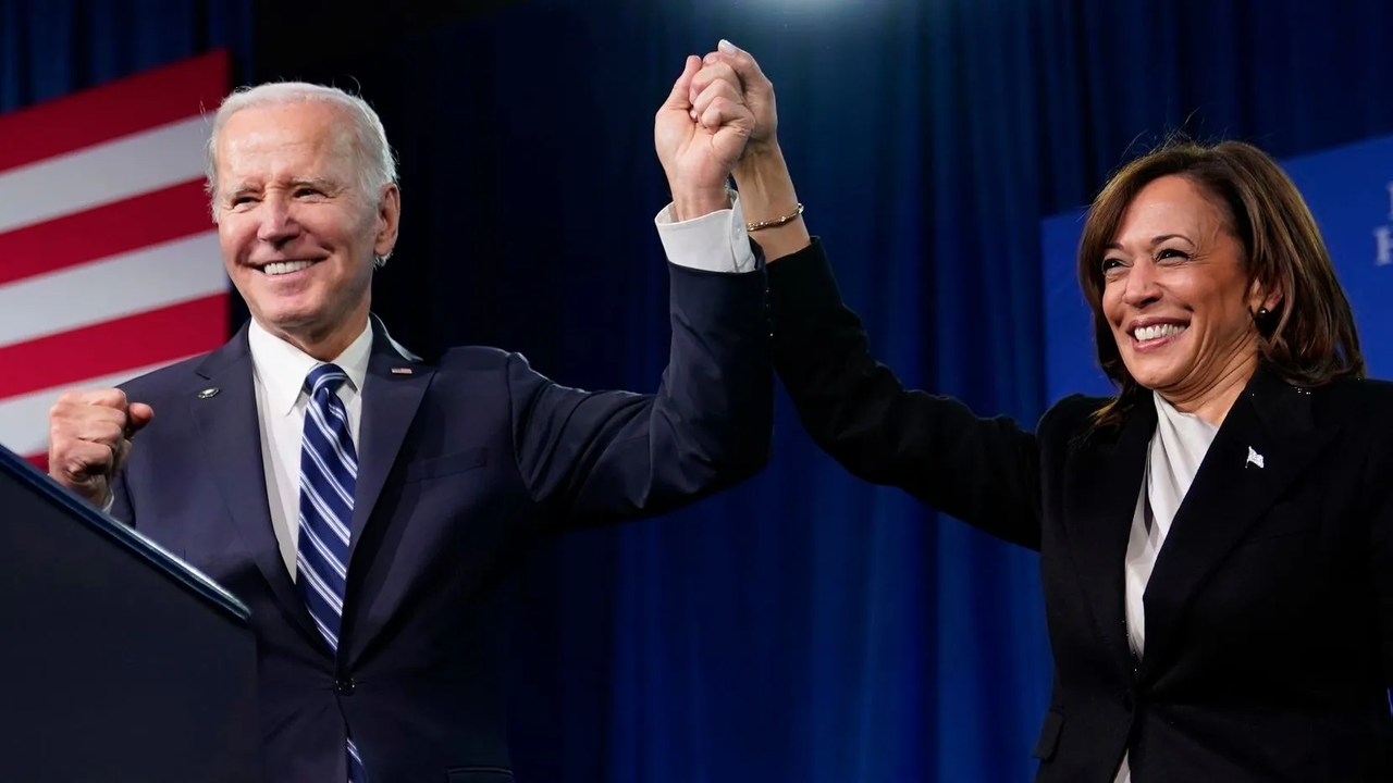 “Acabemos el trabajo”, Joe Biden y Harris van por la reelección en 2024 
