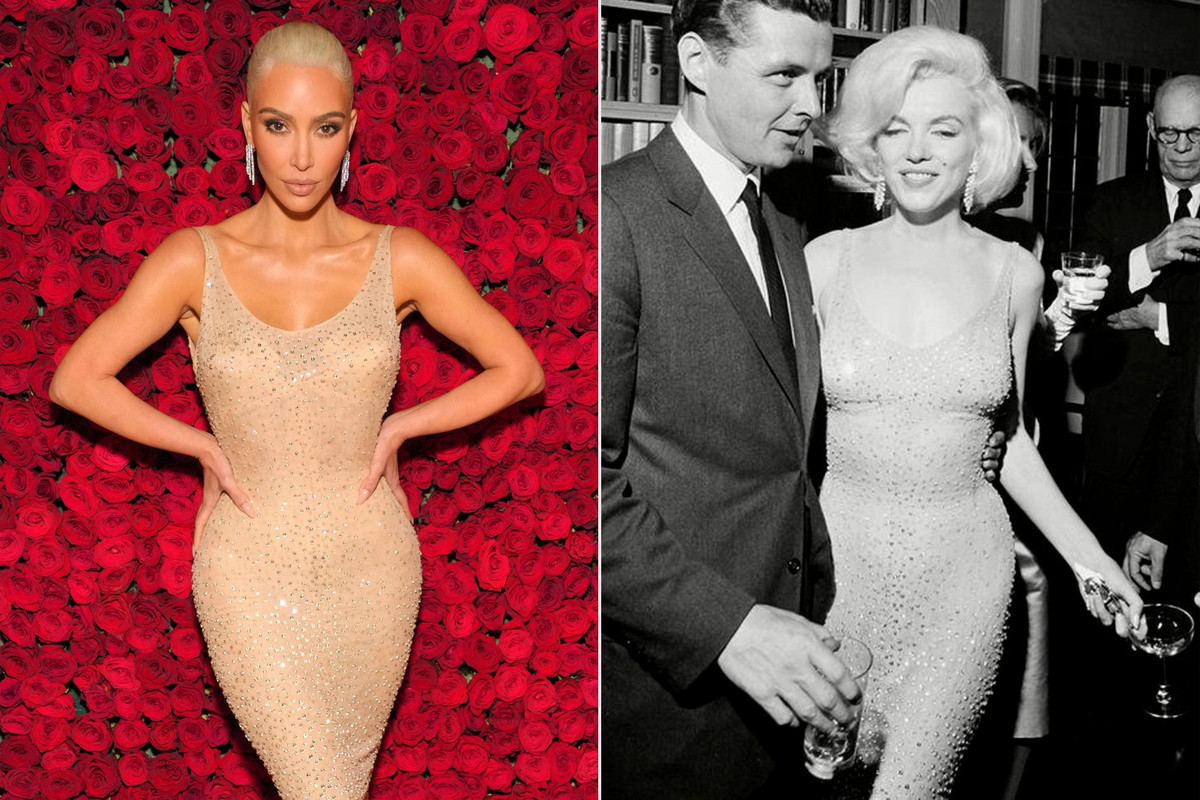 Kim Kardashian hizo enojar al diseñador del vestido de Marilyn Monroe