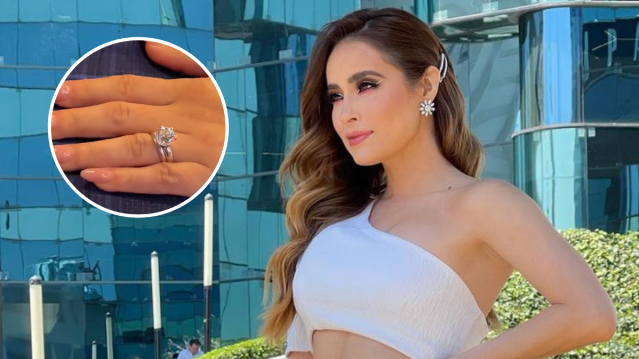 Revelan precio millonario del anillo que Carlos Rivera le dio a Cynthia Rodríguez