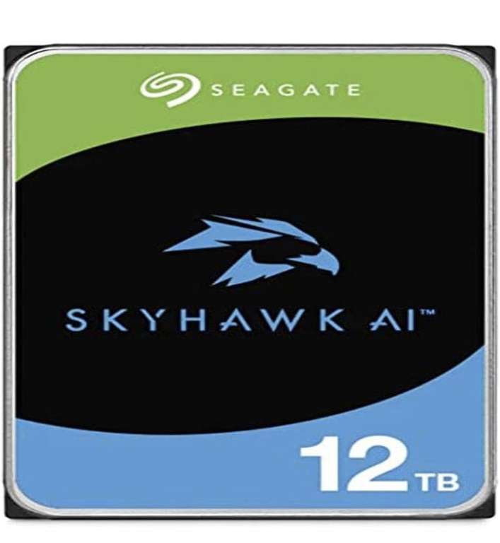 Amazon: Seagate Skyhawk AI ST12000VE001 - Disco Duro Interno de 12 TB, SATA (SATA/600) 
