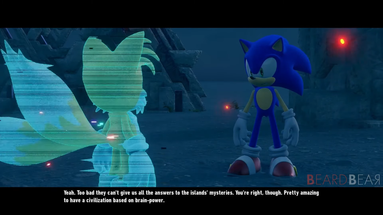 Sonic Frontiers - All Cutscenes The Movie HD 1-17-27 screenshot