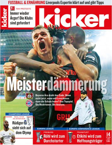 Kicker Sportmagazin No 14 vom 12  Februar 2024