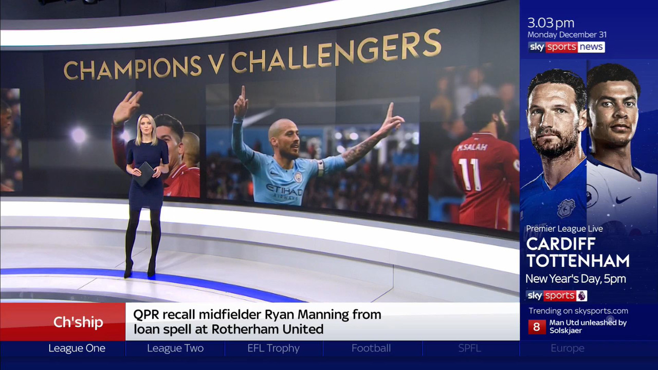 31 December - 15.00.00 - Sky Sports News. All the news from the 
