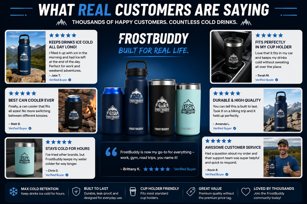 Customer reviews for FrostBuddy products