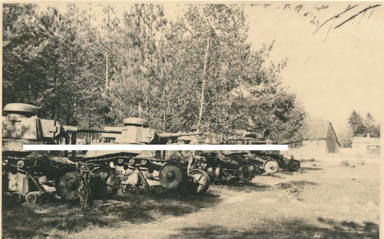 Polen polnische Panzer abgeschossen erbeutet WK II